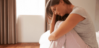 Falling Apart: An Introverted Mom Dealing with Depression A woman dealing with depression.