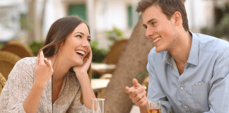 Sex and The Single Mom: My First Date After Baby A couple on a first date.
