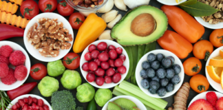 Go Further with Food Fresh fruits and vegetables.
