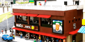 Westchester’s Lovely Land of LEGOS Lego structure.