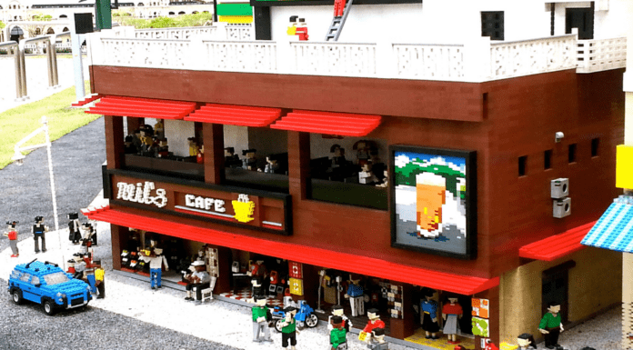 Lego structure.