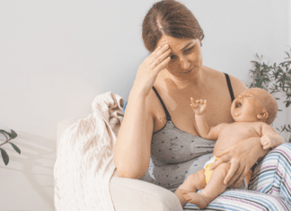 My Neighbor Just Had a Baby {a reflection on postpartum depression} A new mom feeling overwhelmed.