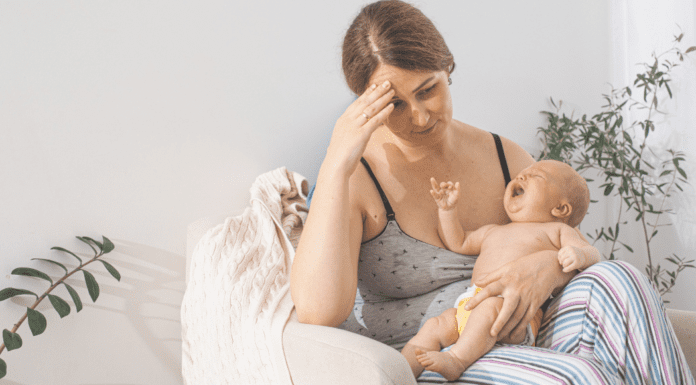 My Neighbor Just Had a Baby {a reflection on postpartum depression} A new mom feeling overwhelmed.