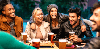 I’m Jealous of My Friends Who Waited to Have Kids Friends out drinking.