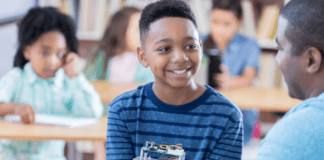 Art Education and the Middle School Years A middle school boy.