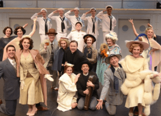 In the Westchester Broadway Theatre, Anything Goes!