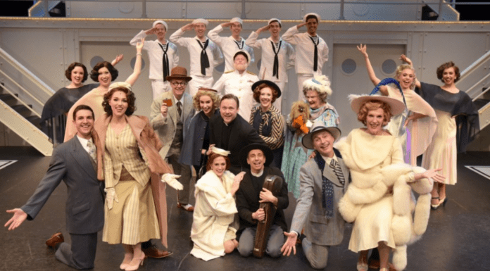 In the Westchester Broadway Theatre, Anything Goes!