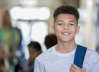 Raising Resilient, Independent Children Starts in Middle School A middle school boy.