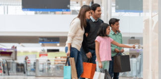 Have Big Kids and Looking for Activities? A family shopping.
