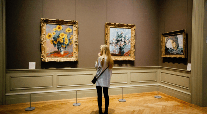 What an Art Museum Can Do for Your Child A woman at a museum.