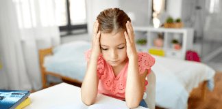 anxious child