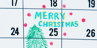 holiday schedule