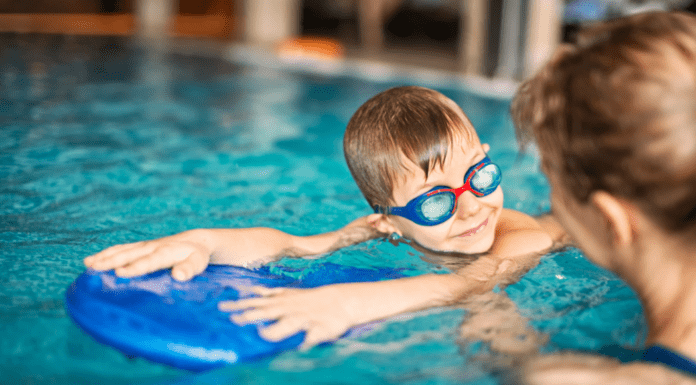 Family Swim Event at Goldfish Swim School Yorktown Heights A swim event.