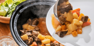 Crazy for Crockpots: Slow Cooking in a Fast Paced World Dinner ready in a crockpot.