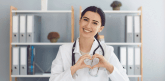 Women’s Heart Health Heart health with a doctor.