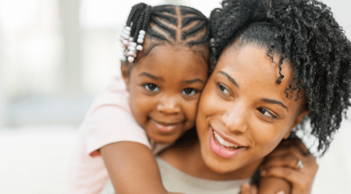 A mother and a daughter.