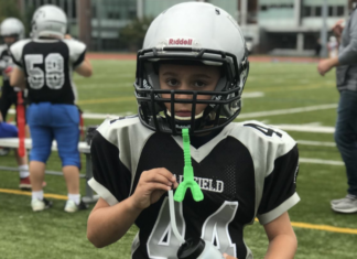 Learning Life Lessons :: Football Matters A boy ready to play football.