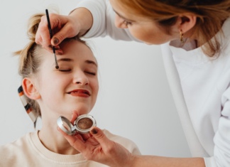 Makeup Date Mother-daughter makeup date.