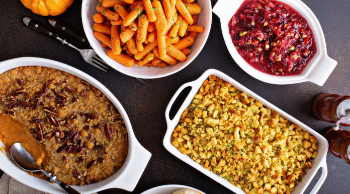 Vegetable side dishes for Thanksgiving.