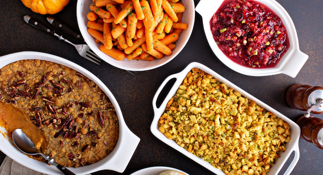 Vegetable side dishes for Thanksgiving.