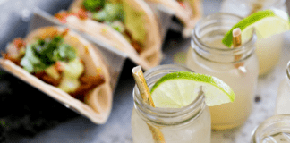 Tacos and margaritas.