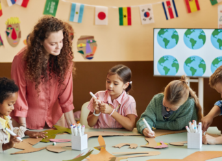 Pop Spanish: Preschool Language Immersion A Spanish class for kids.