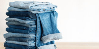Jordache Jeans and Other Myths of Popularity A pile of jeans.