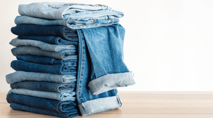 Jordache Jeans and Other Myths of Popularity A pile of jeans.