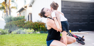 Rolling with the Punches: Meet Tara A mom hugging her son.