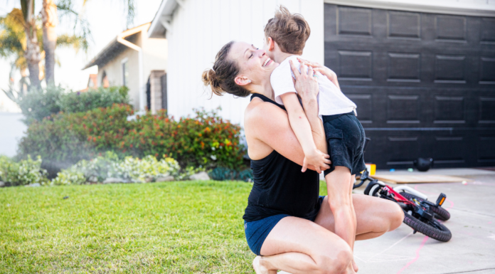 Rolling with the Punches: Meet Tara A mom hugging her son.