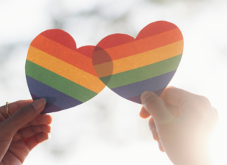 Pride hearts