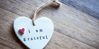 showing gratitude