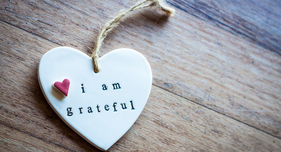 showing gratitude