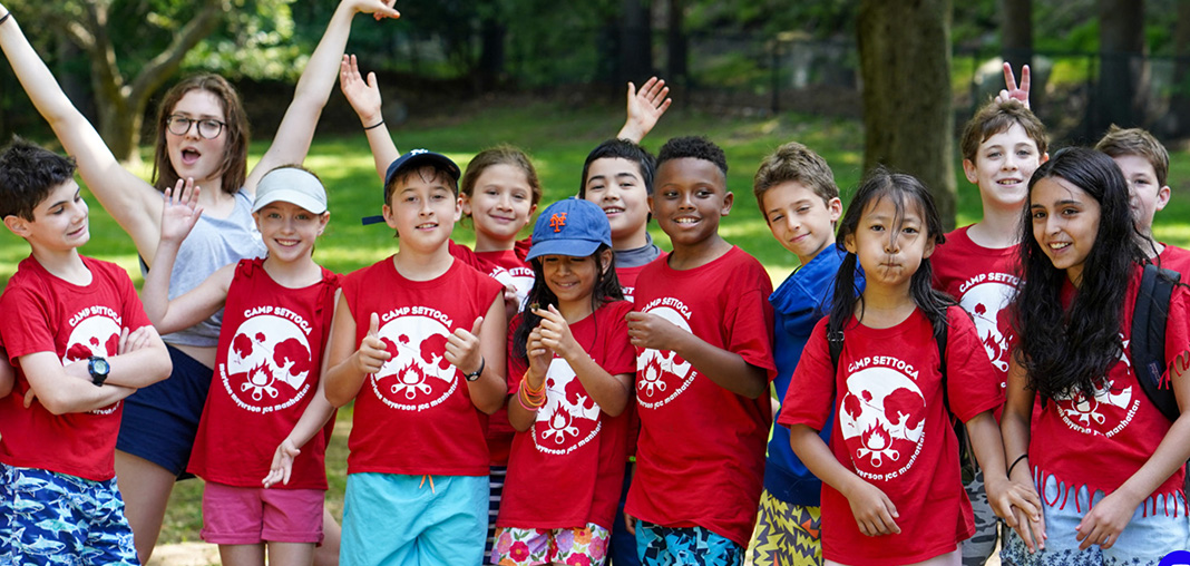 Campers at Camp Settoga
