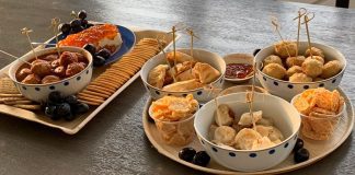 Charcuterie and Camaraderie Charcuterie boards for a girls' weekend.