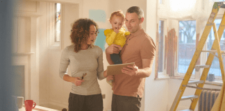 Home Improvement Tips for the Novice A family discussing home improvement.