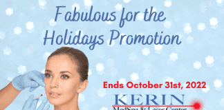Don’t Get Spooked this Year! Book Now at Kerin MedSpa Kerin Medspa promotion
