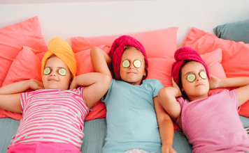 The Great Sleepover Debate Girls at a sleepover.