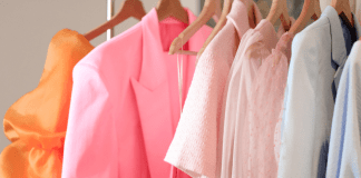 A spring wardrobe.
