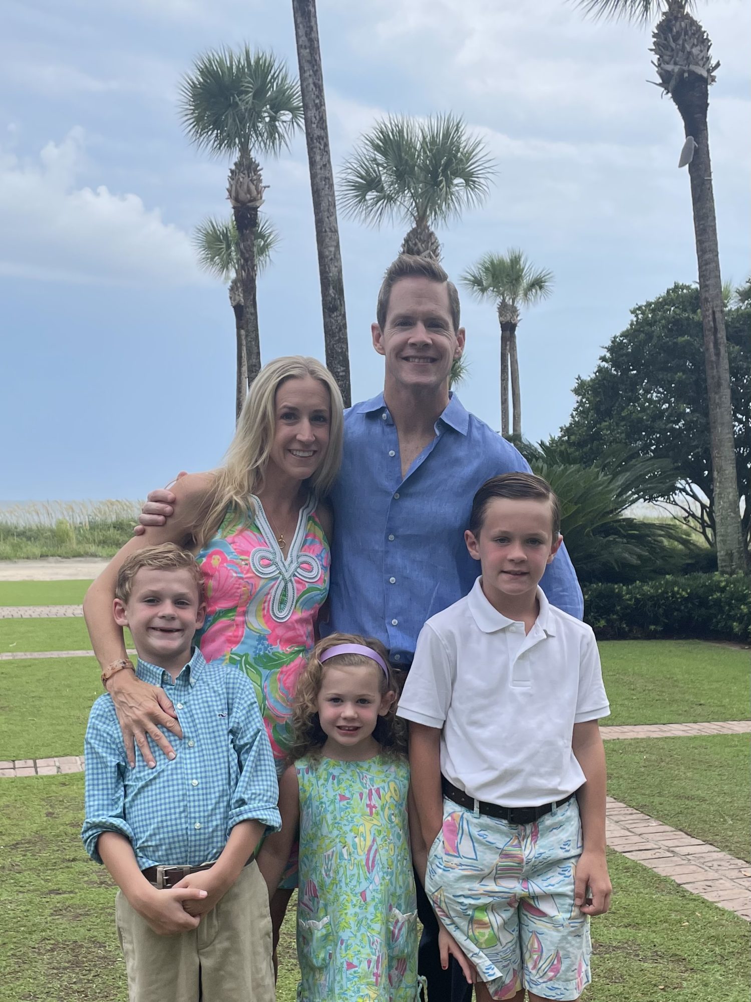 Jess and her family.