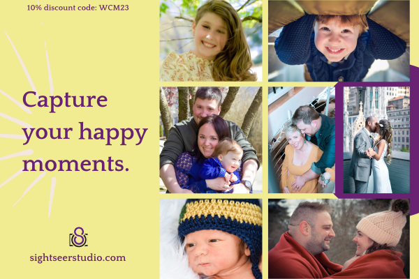 Capture your happy moments.