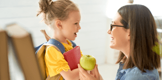 The Last Year: Soaking It up and Embracing What’s Next A mom sending her child off to preschool.