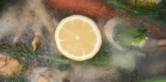 Peace, Love & Chicken Feet: In Broth We Trust Vegetables in broth.