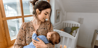 There is No Such Thing As Having It All A woman holding a baby.