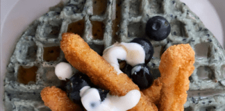 When the Kids Don’t Want Chicken, I’m Making Waffles Chicken and waffles.