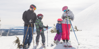 Why Skiing Wasn’t for Me: Turning Disappointment Into a Lesson A family skiing.