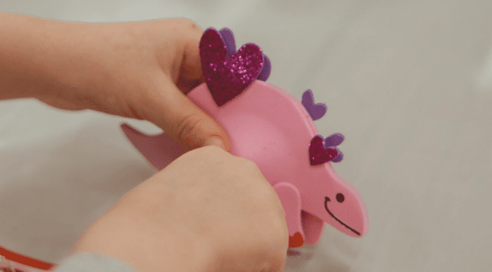 Valentine's Day craft.