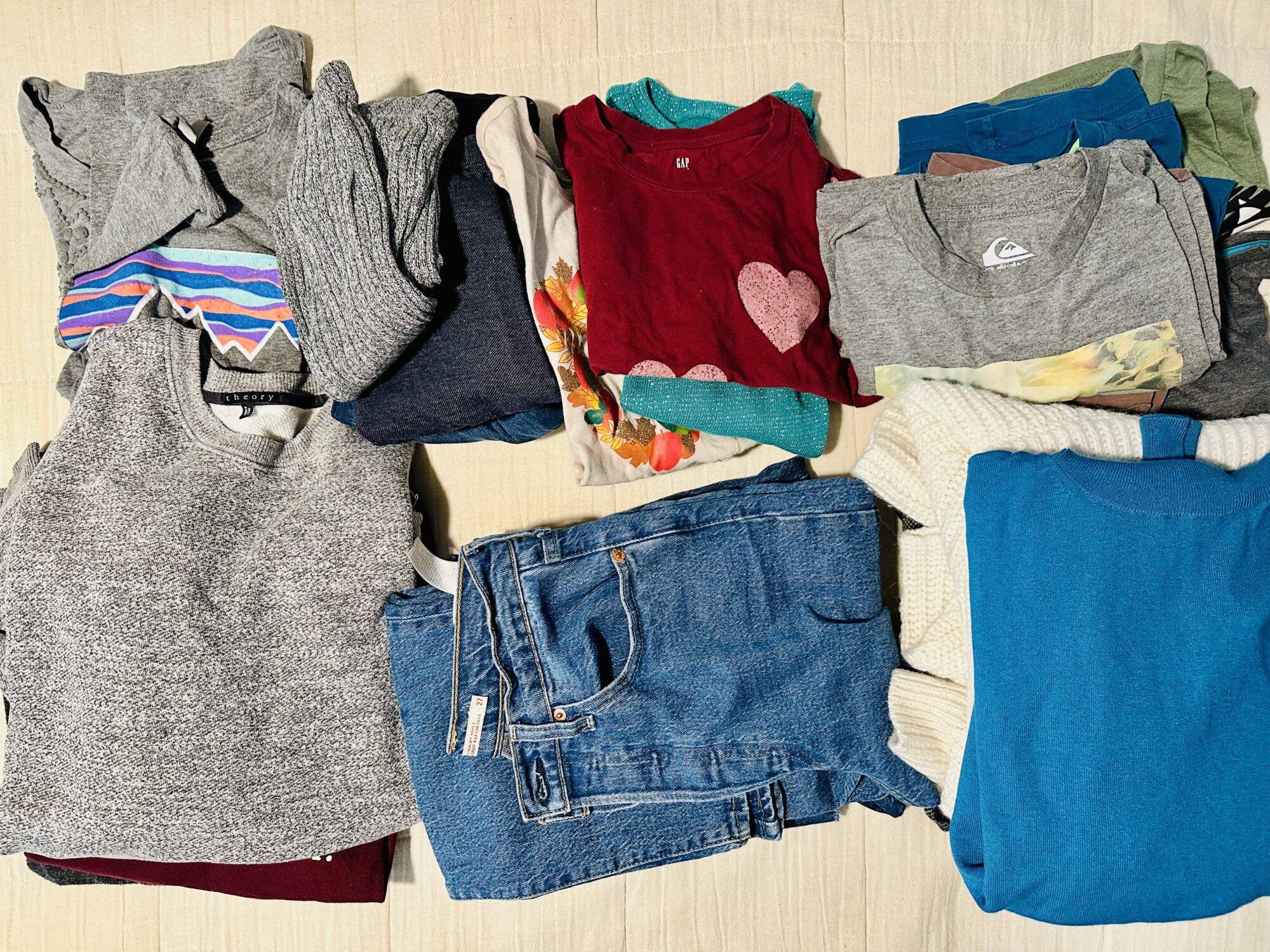 The End of Winter (Spring) Closet Cleanout the Beginning
