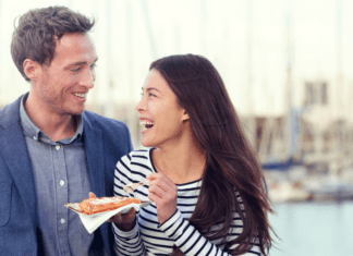 Learning To Love Again : Now What? A couple on a date.