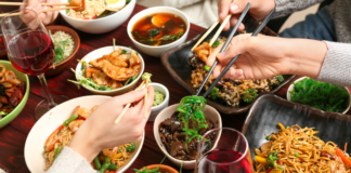 AANHPI Heritage Month: Past and Present {+ Local Events to Celebrate} Celebrating with food for AANHPI Heritage Month.